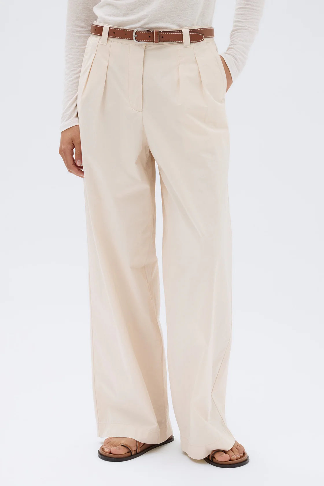 Assembly Label Haven Twill Pant Cream