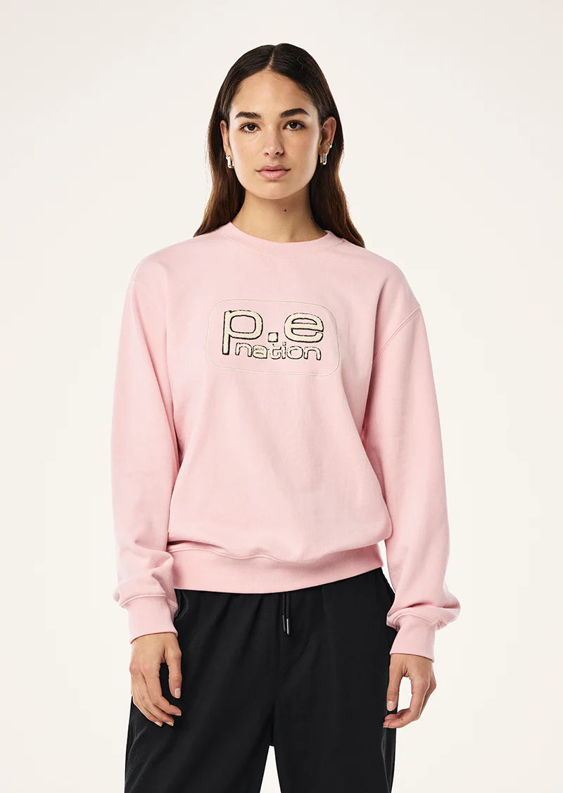 P E Nation Flux Sweat Chalk Pink