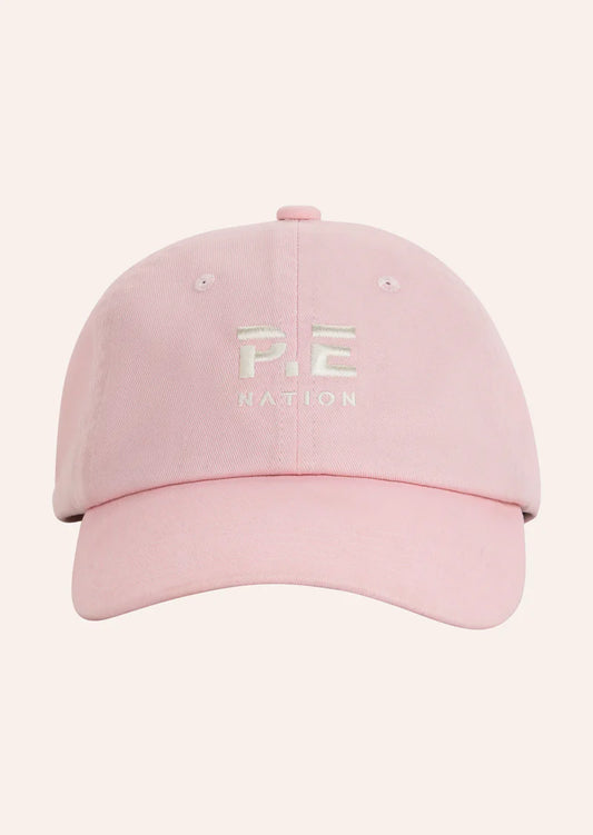 P E Nation Heads Up Cap Chalk Pink