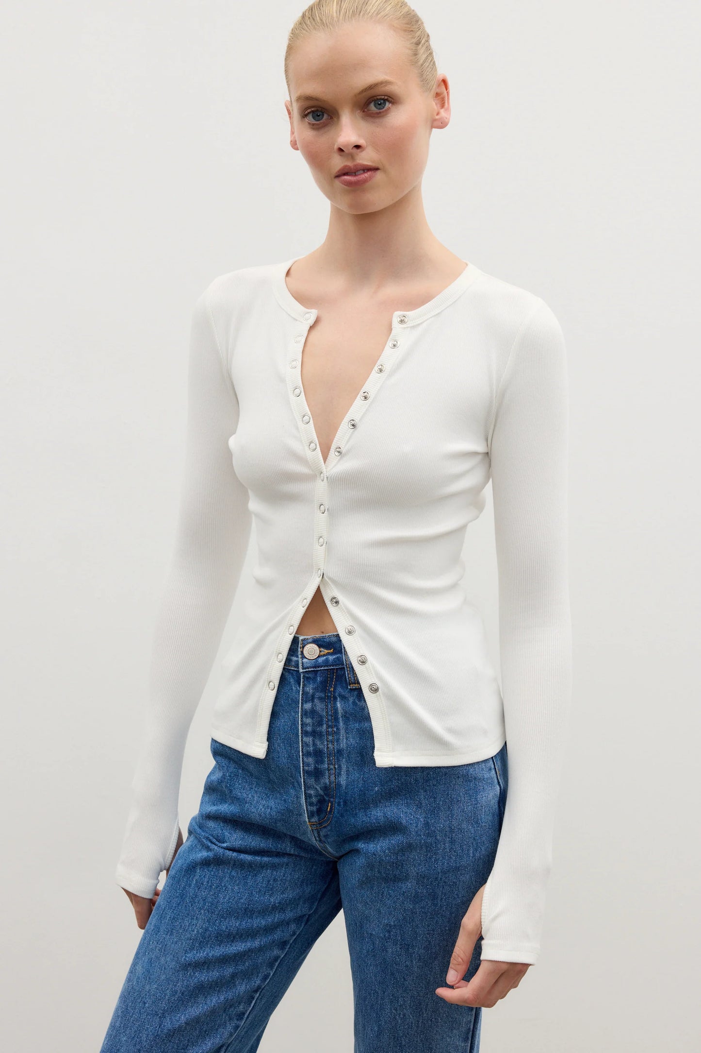 Bayse Maya Top White