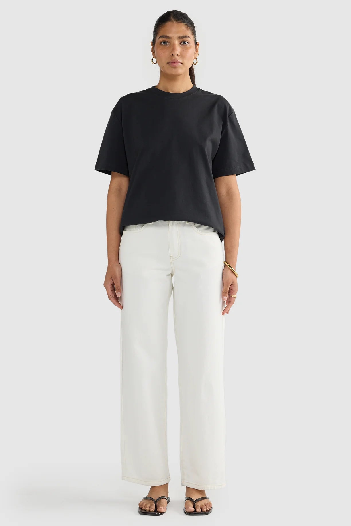 ORTC Oversized Tee Washed Black