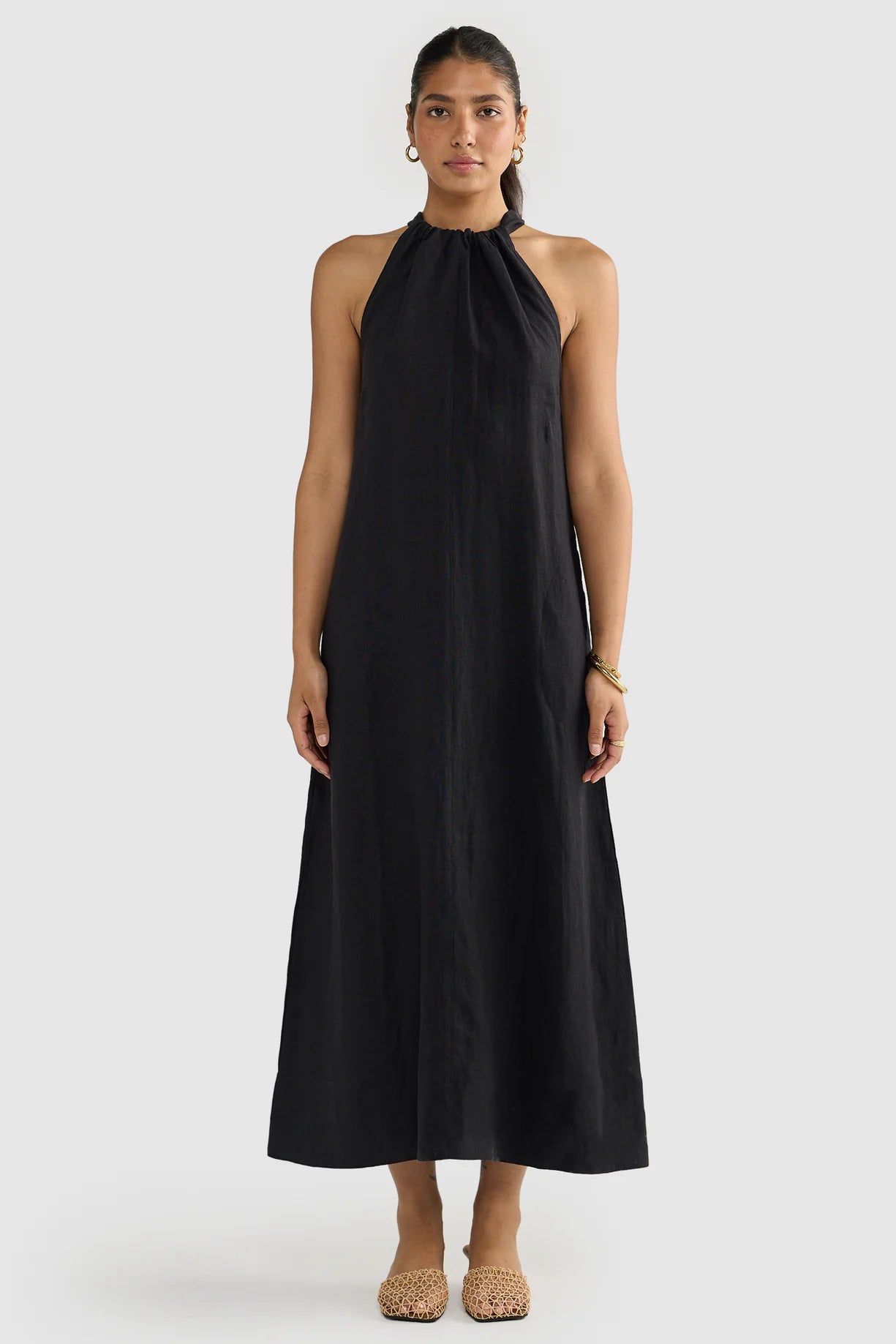 ORTC Luna Maxi Dress Black