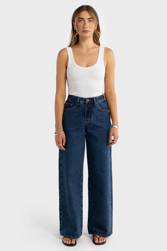 ORTC Willow Wide Leg Jean Dark Indigo