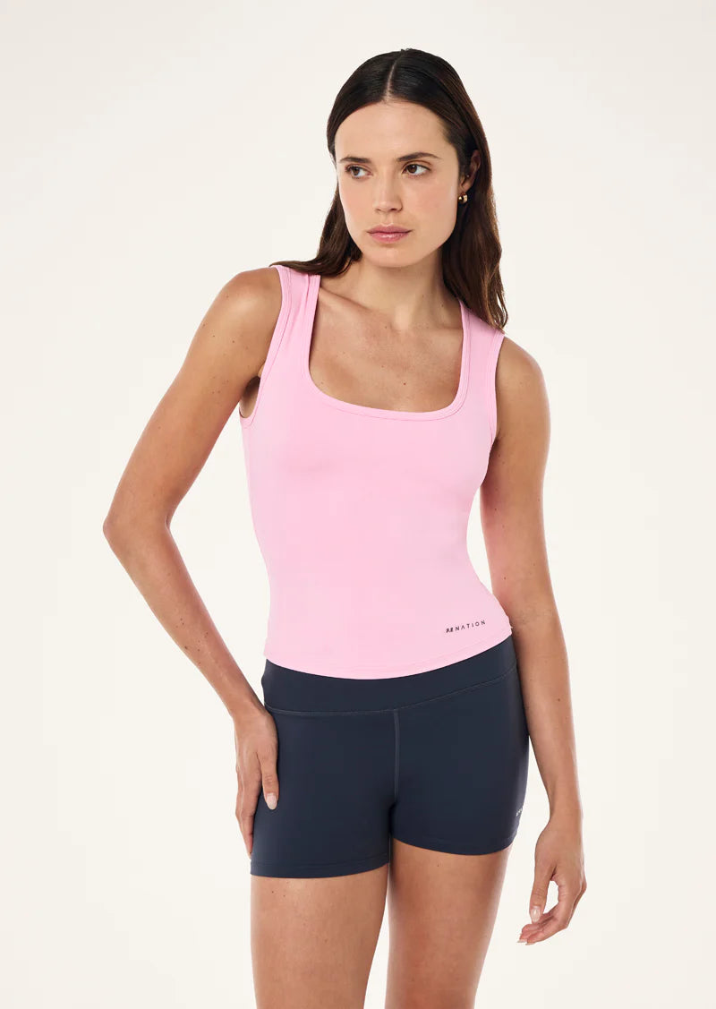 PE Nation Refine Scoop Tank Prism Pink