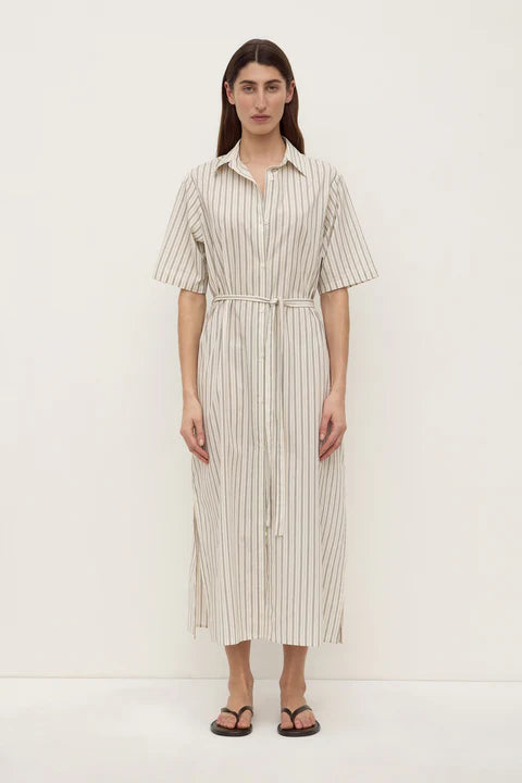 Assembly Label Ria Stripe Midi Dress