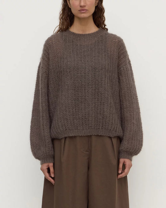 Tulsa Mohair Knit Bark